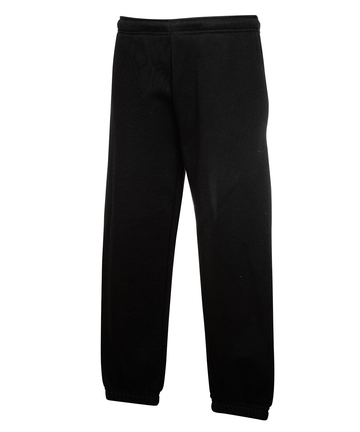 Kids premium elasticated cuff jog pants - Black
