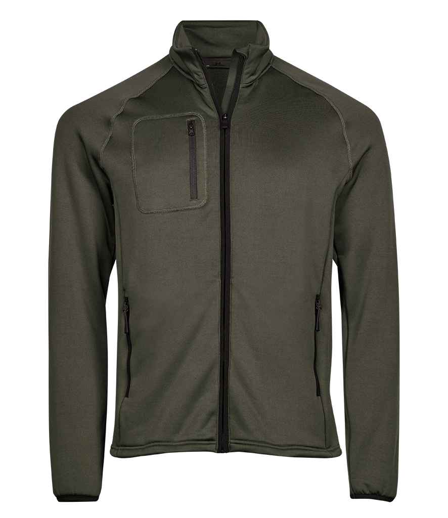 Tee Jays Stretch Fleece Jacket - Deep Green