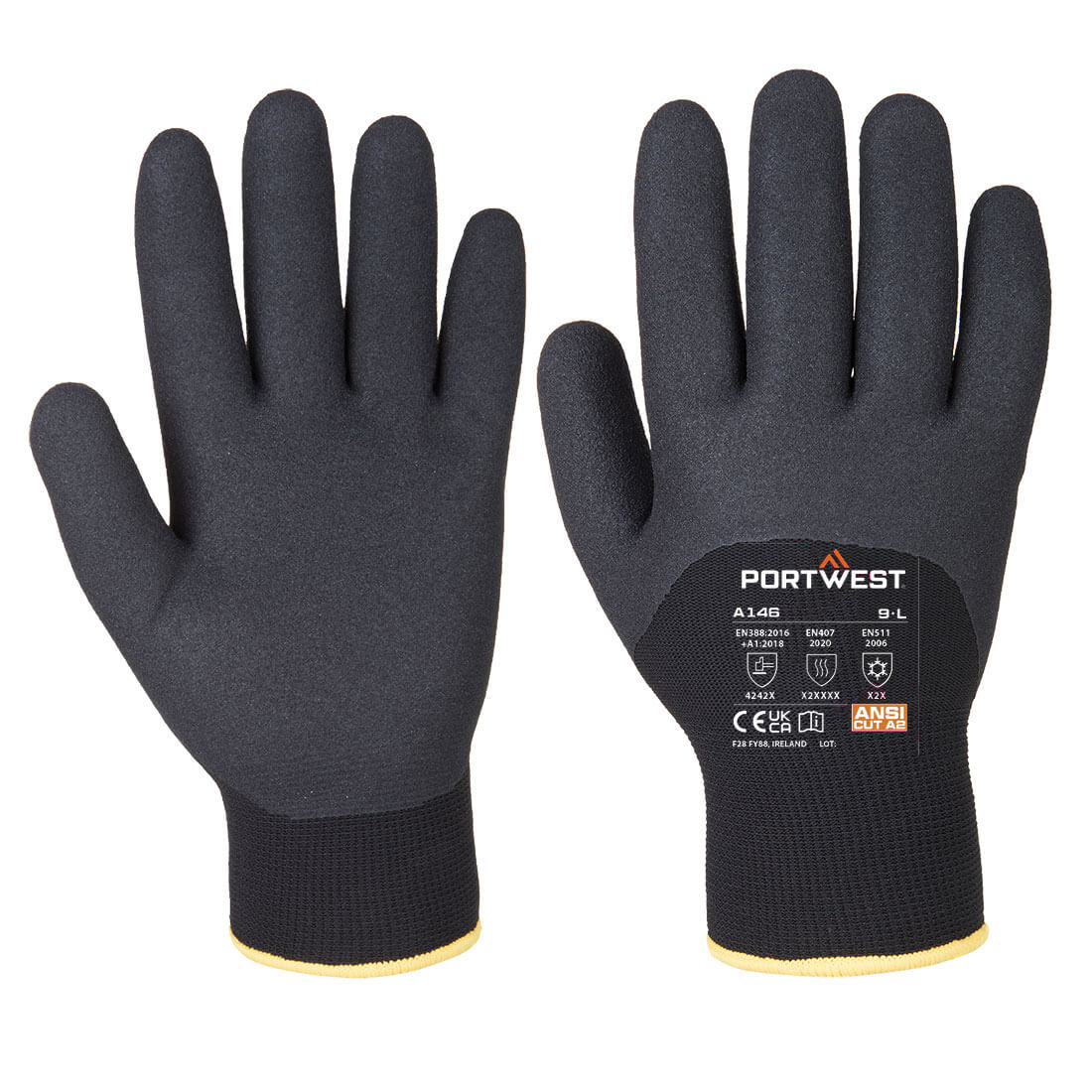 Arctic Winter Glove - Black