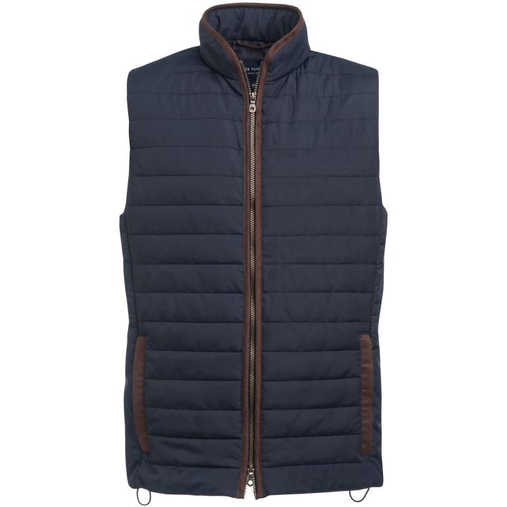 Tampa Quilted Gilet - Navy