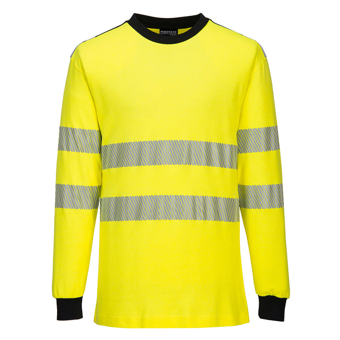 PW3 Flame Resistant Hi-Vis T-Shirt - Yellow/Black