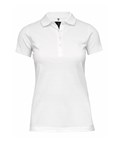 Womens Harvard Classic - Stretch Deluxe Polo - White