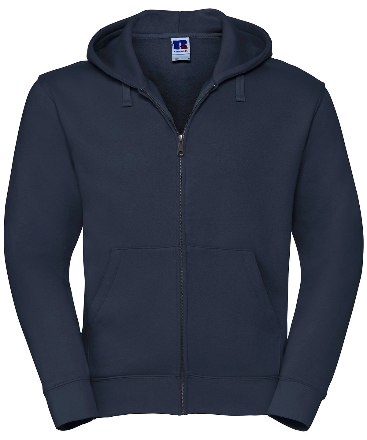 Authentic zipped hooded sweat - French Navy