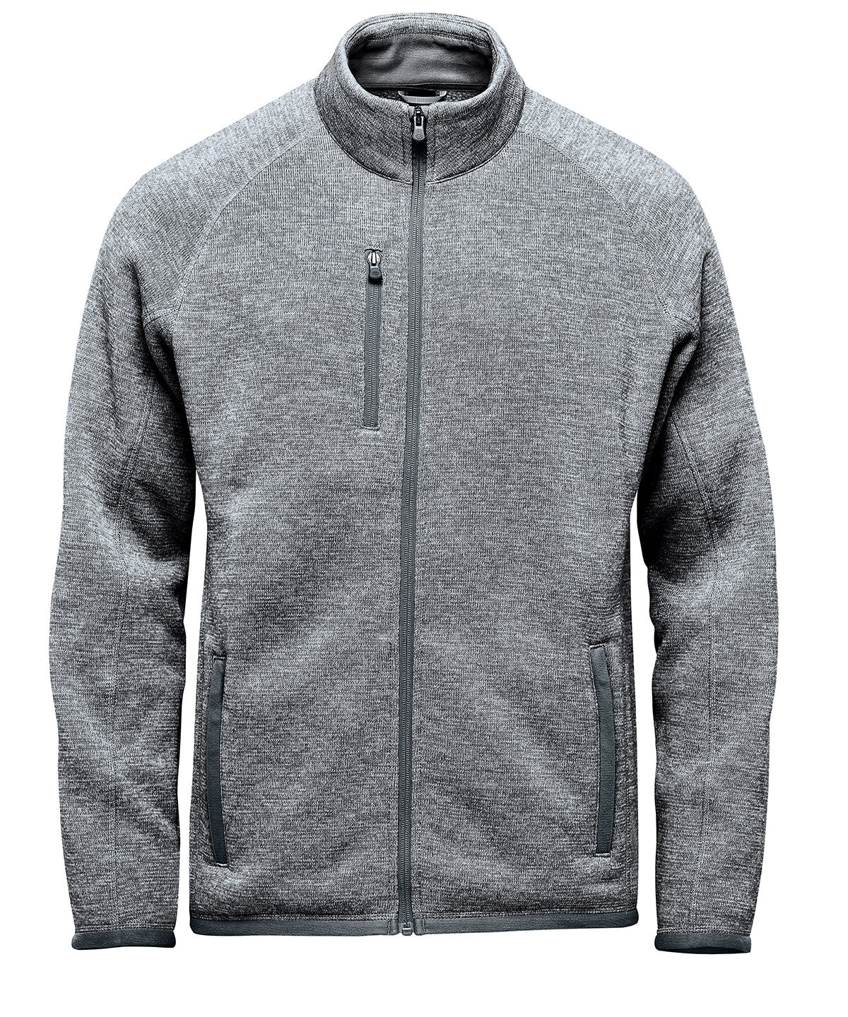 Avalanche full-zip fleece jacket - Granite Heather