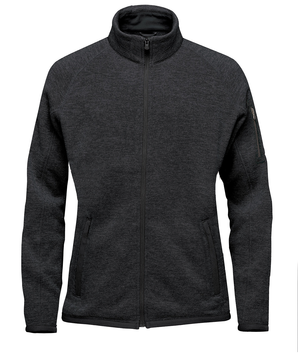 Women’s Avalanche full-zip fleece jacket - Black Heather