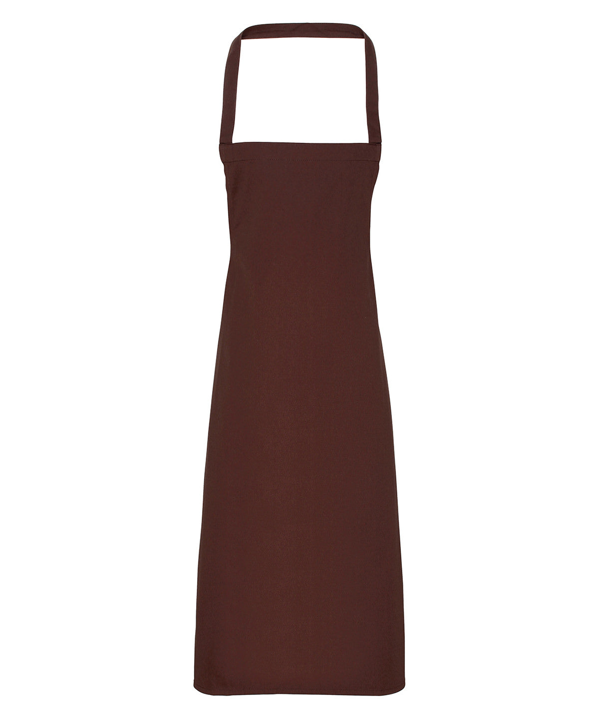 100% Cotton apron - organic certified - Brown
