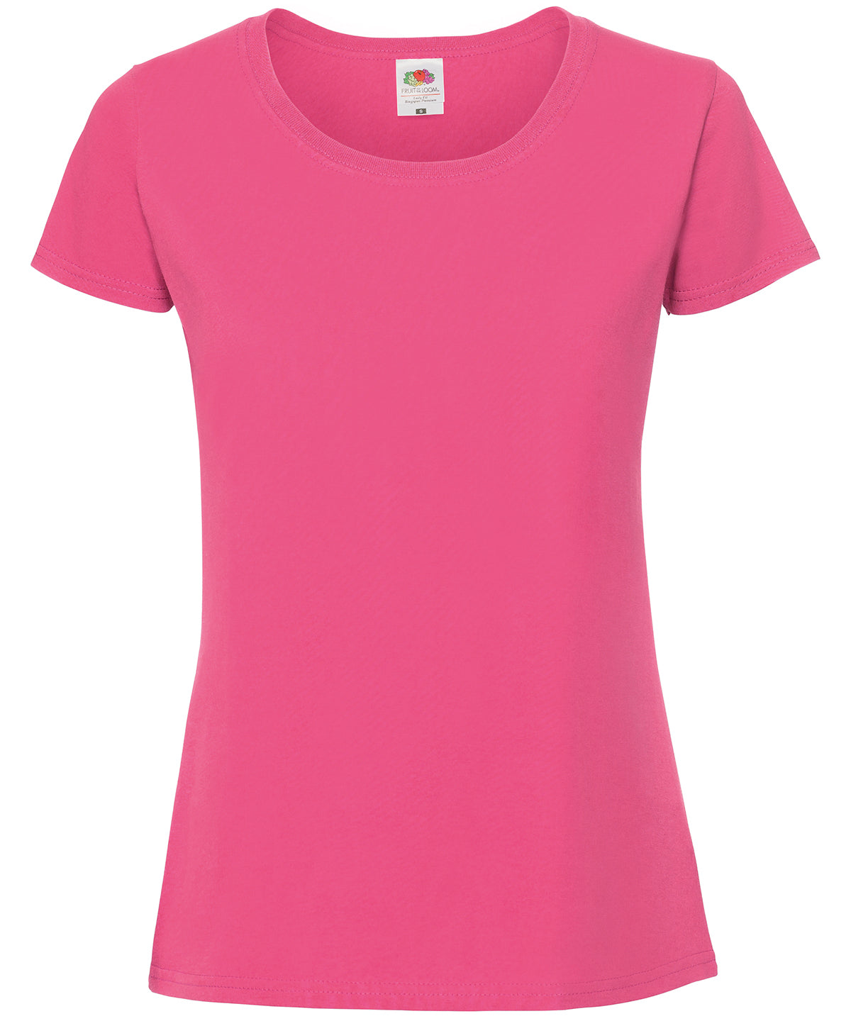 Lady-fit ringspun premium t-shirt - Fuchsia