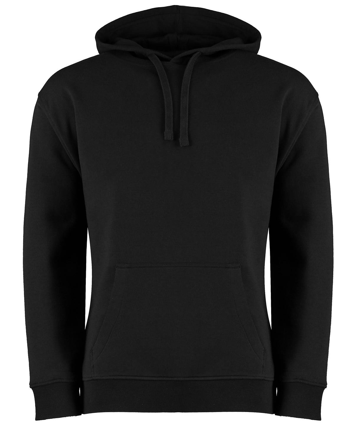 Regular fit hoodie - Black