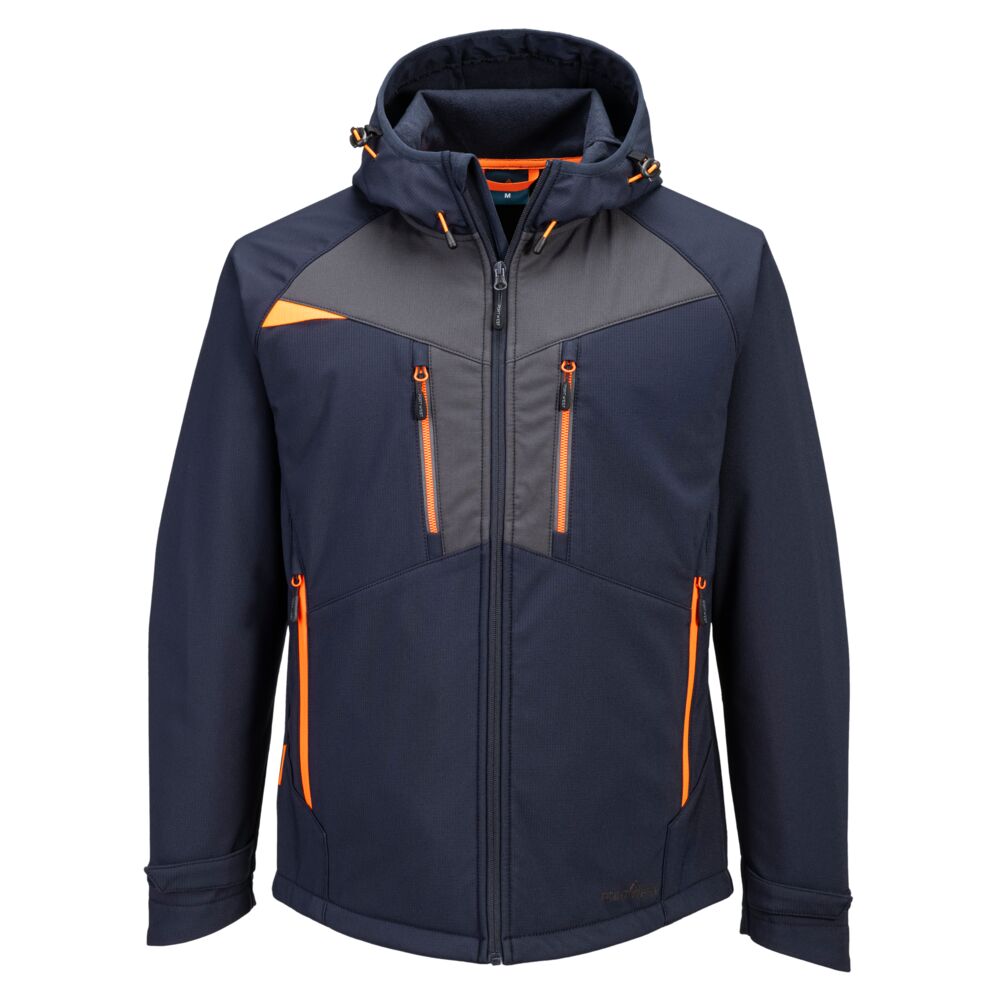 DX4 Hooded Softshell (3L) - Navy