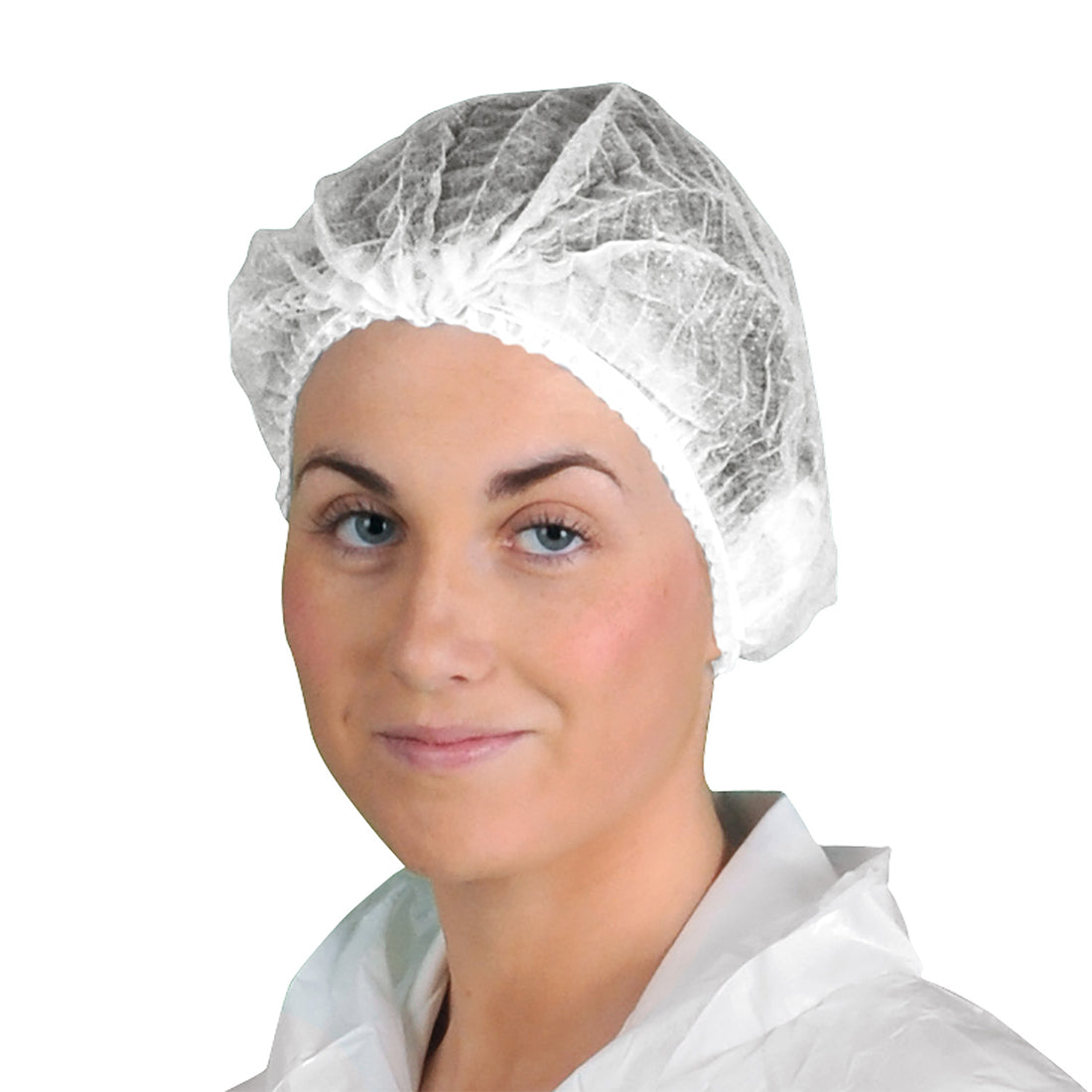 PP Disposable Mob Cap - White