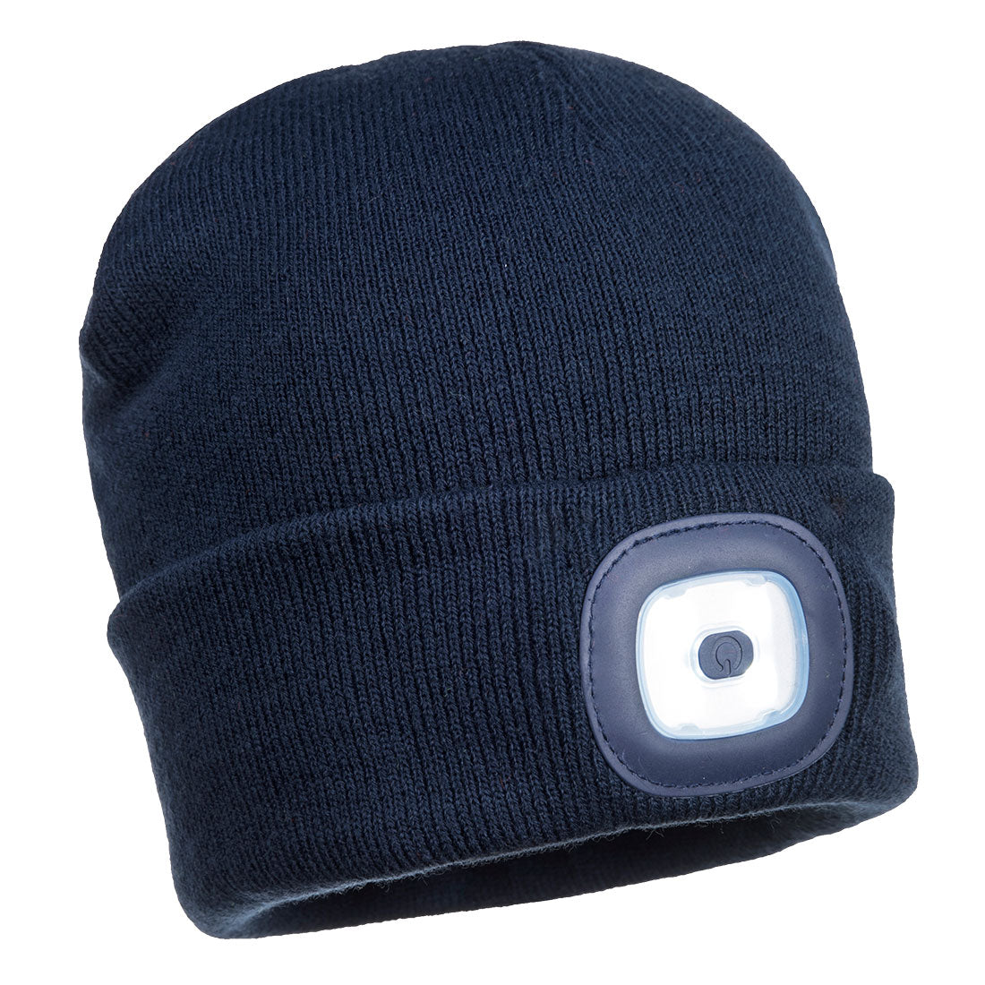 Beanie USB Rechargeable LED Head Light - Navy
