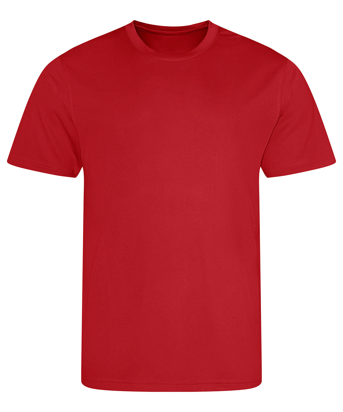 Recycled cool T - Fire Red