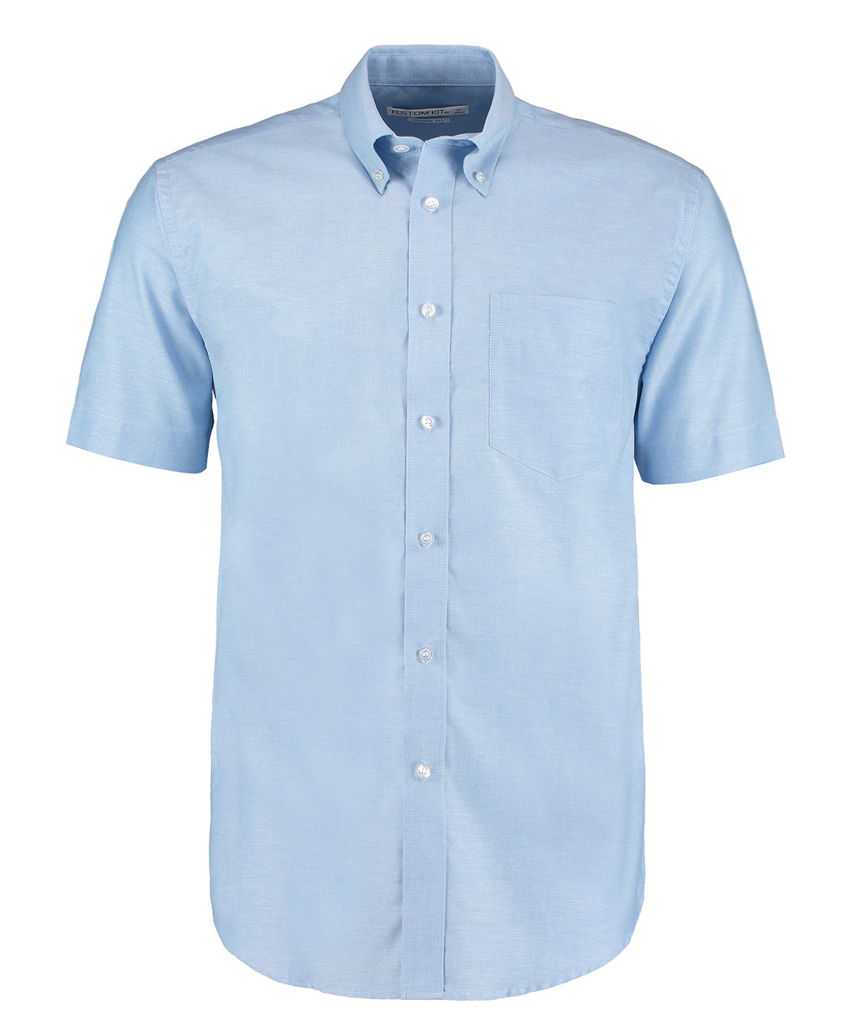 Workplace Oxford shirt short-sleeved (classic fit) - Light Blue