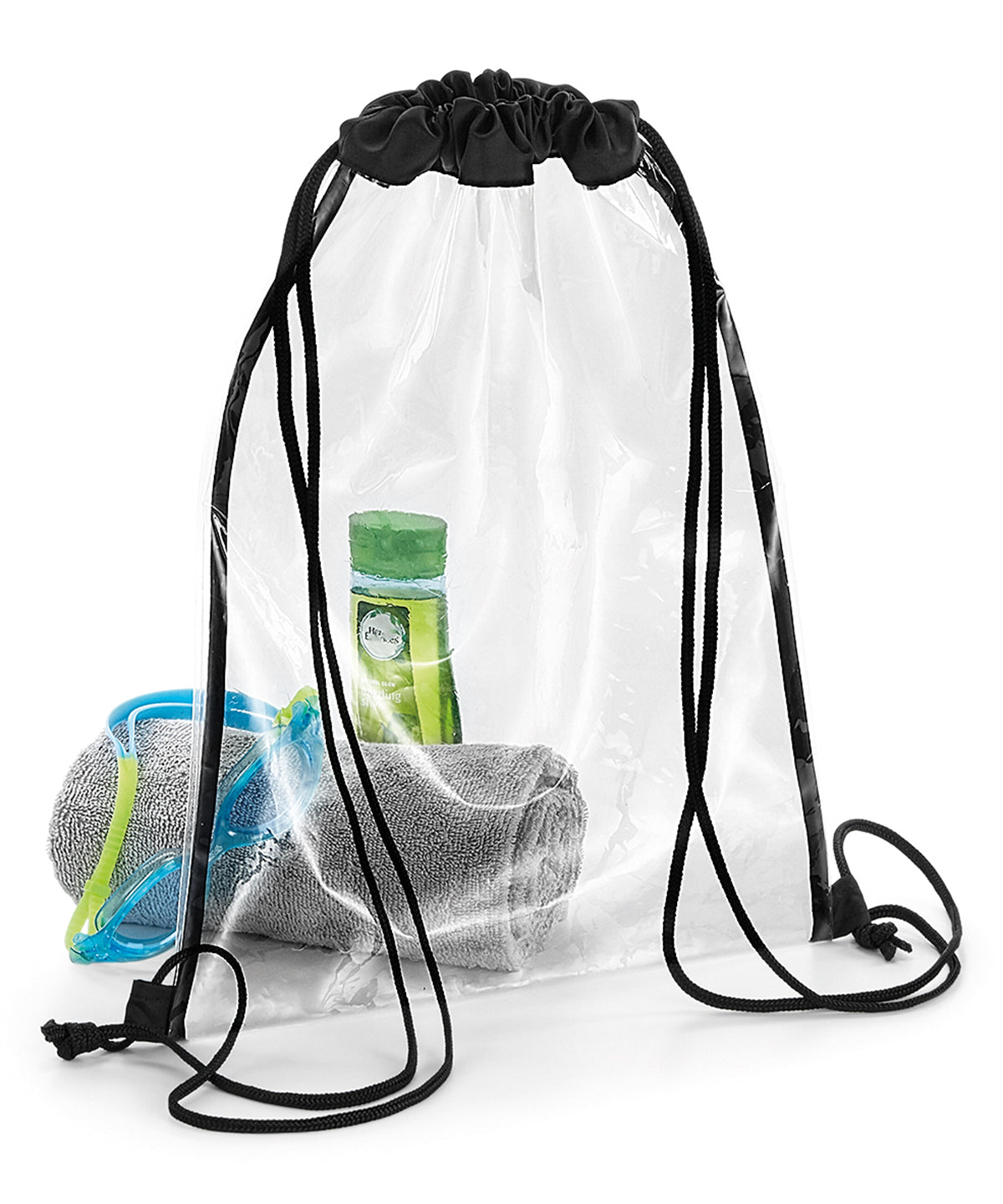 Clear gymsac - Clear/Black
