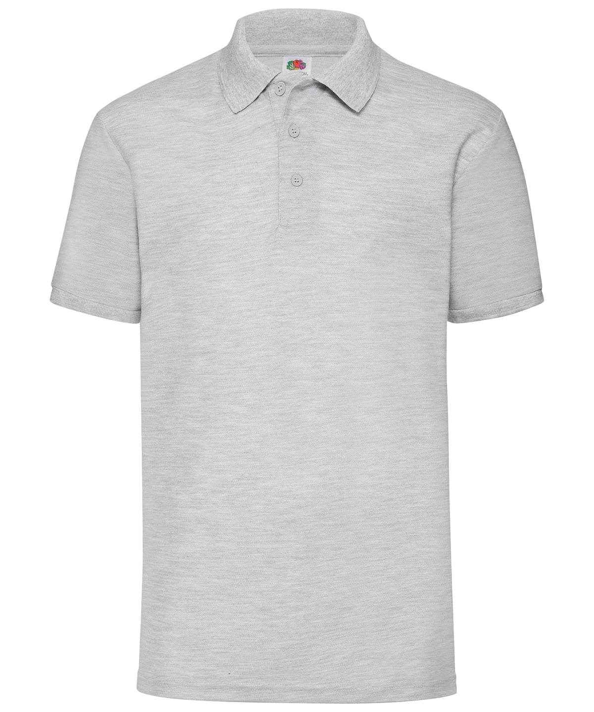 65/35 Polo - Heather Grey