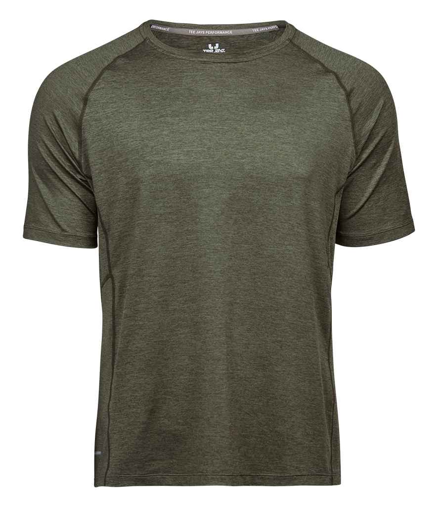 Tee Jays CoolDry™ T-Shirt - Olive Melange