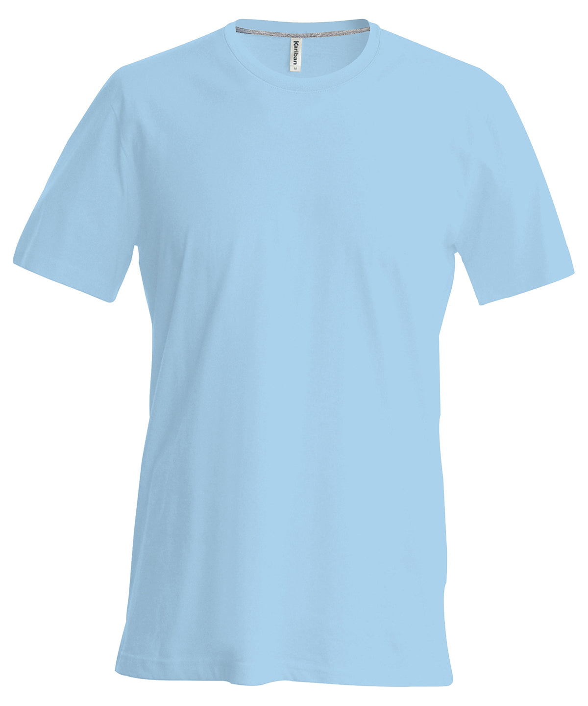 Short-sleeved crew neck T-shirt - Sky Blue