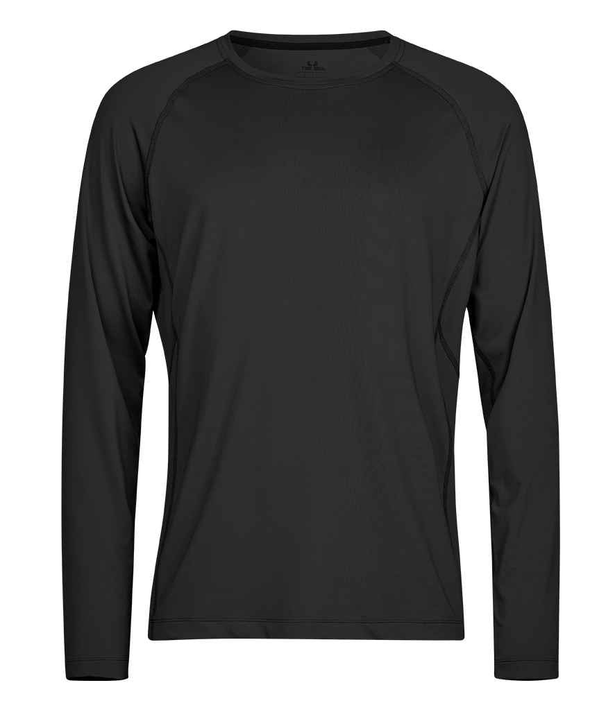 Tee Jays Long Sleeve CoolDry™ T-Shirt - Black