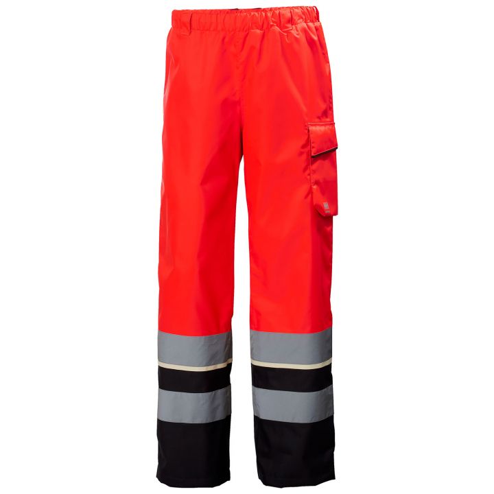UC-ME SHELL PANT CL2 - 169 HI VIS RED/EBONY