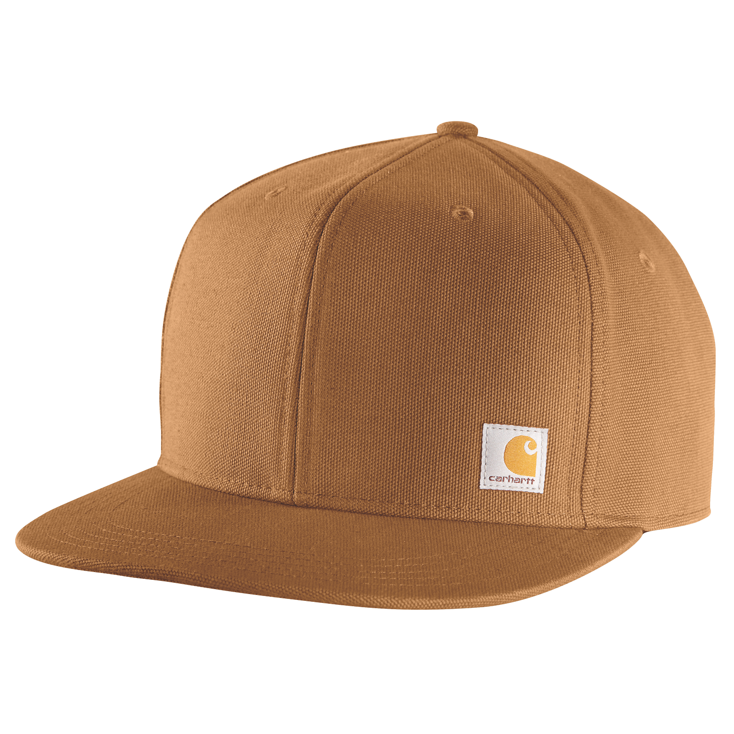 Firm Duck Flat Brim Cap - Carhartt Brown