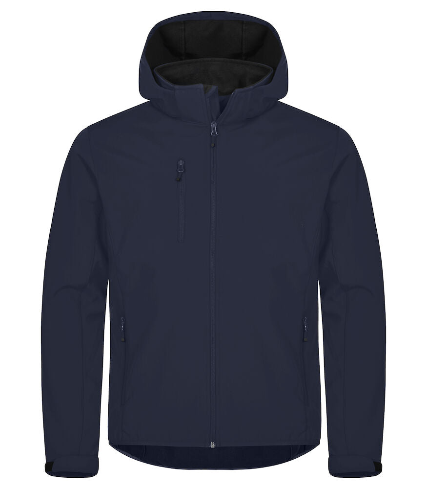 Classic Softshell Hoodie - Navy Blue