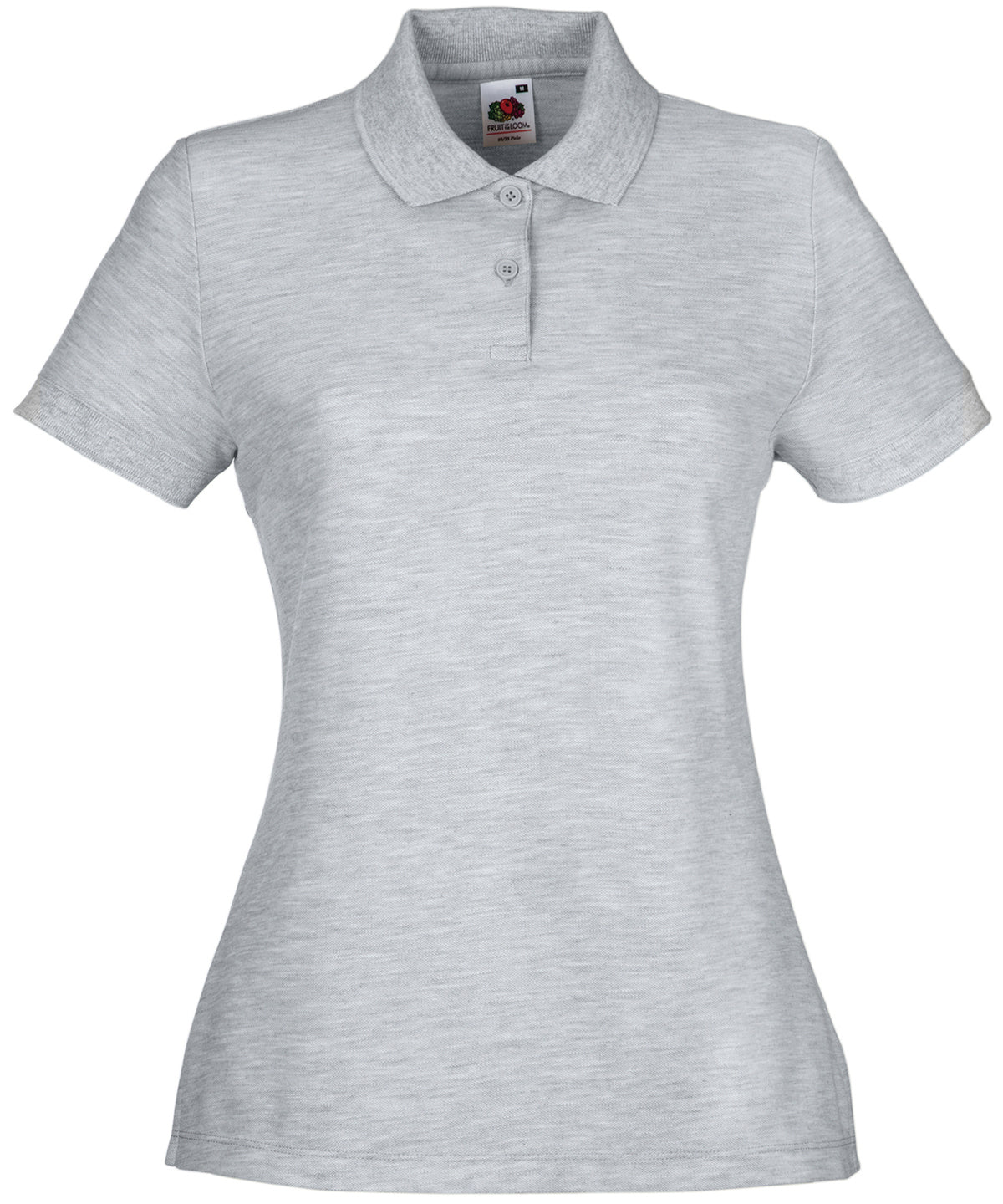Women's 65/35 polo - Heather Grey