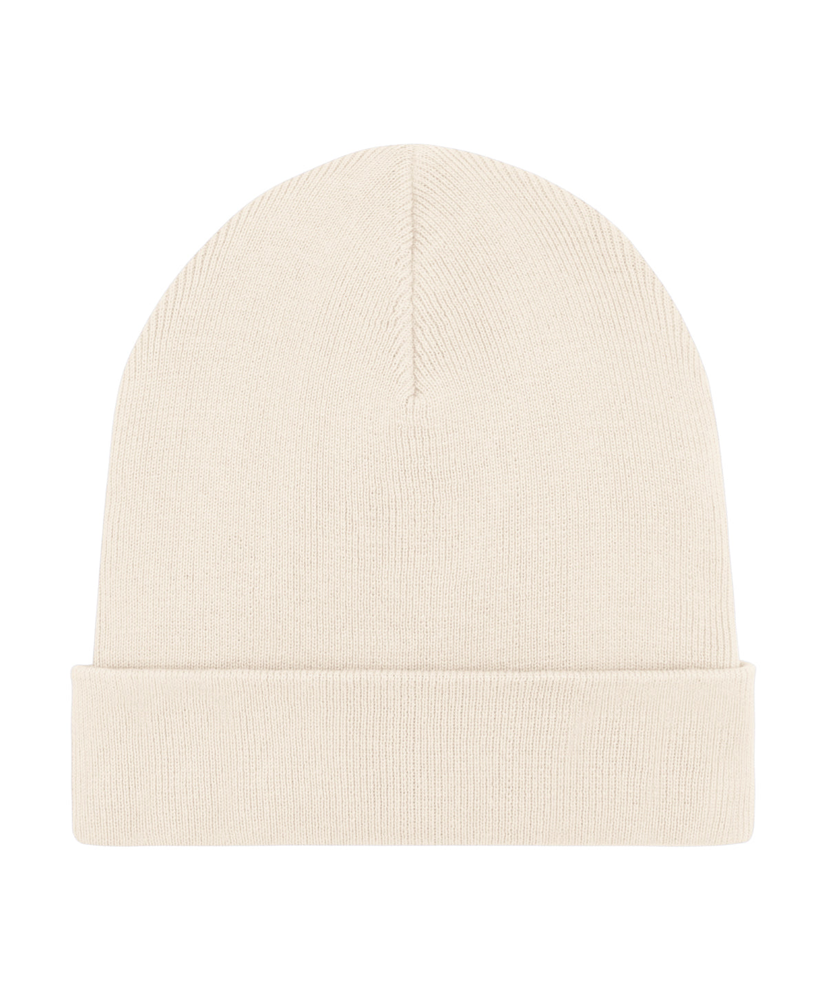 Rib beanie in unisex fit (STAU772) - Natural