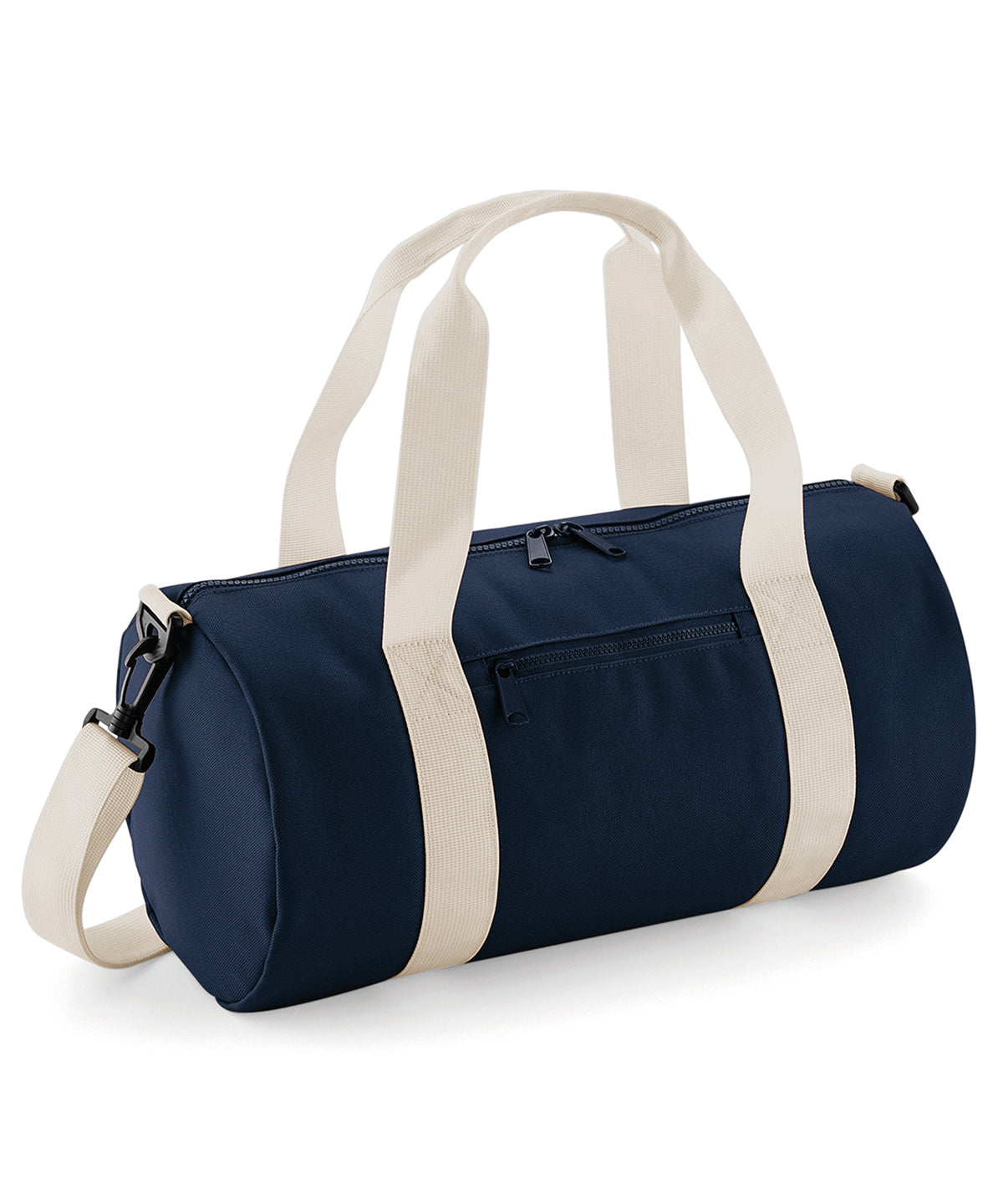 Mini barrel bag - French Navy/Off White