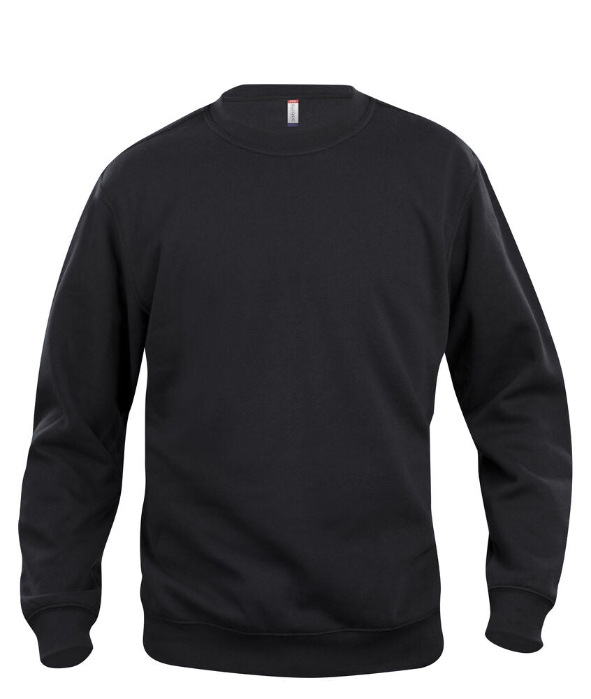 Basic Roundneck Sweatshirt - Black