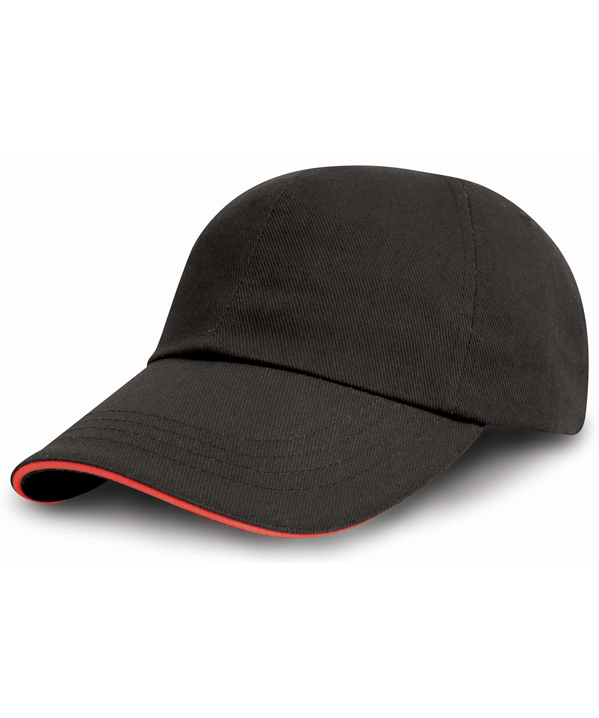 Printer's/embrioderer's cap - Black/Red
