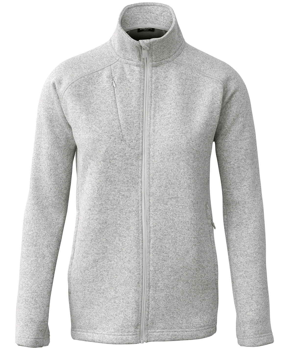 Women’s Montana full-zip fleece - Light Grey Melange