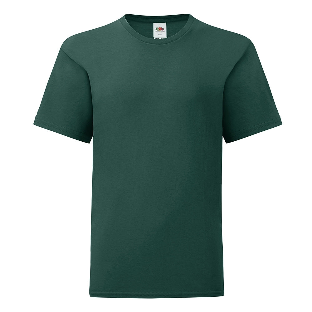 Fruit Of The Loom Boys Iconic 100% Ringspun Cotton T Shirt