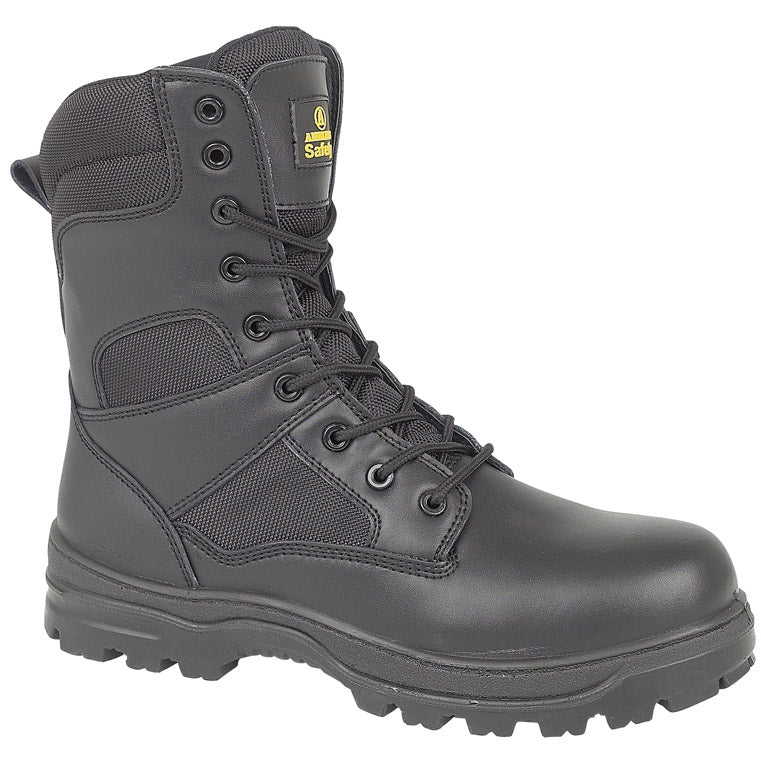 Mens Metal Free Safety Work Boots FS009C Black