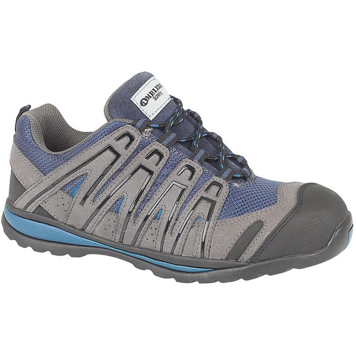 Mens Non Metallic Safety Work Shoes Blue