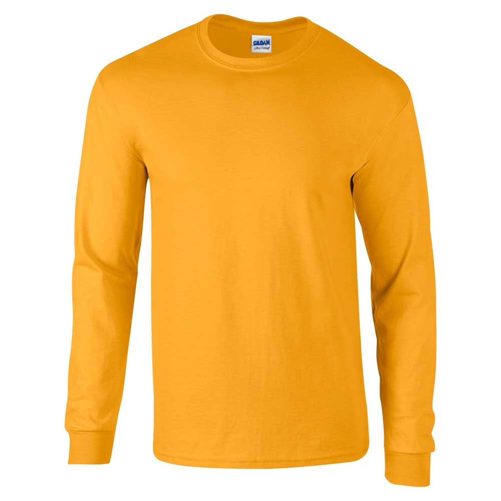 Gildan Mens Long Sleeve Ultra Soft Style Cotton T Shirt