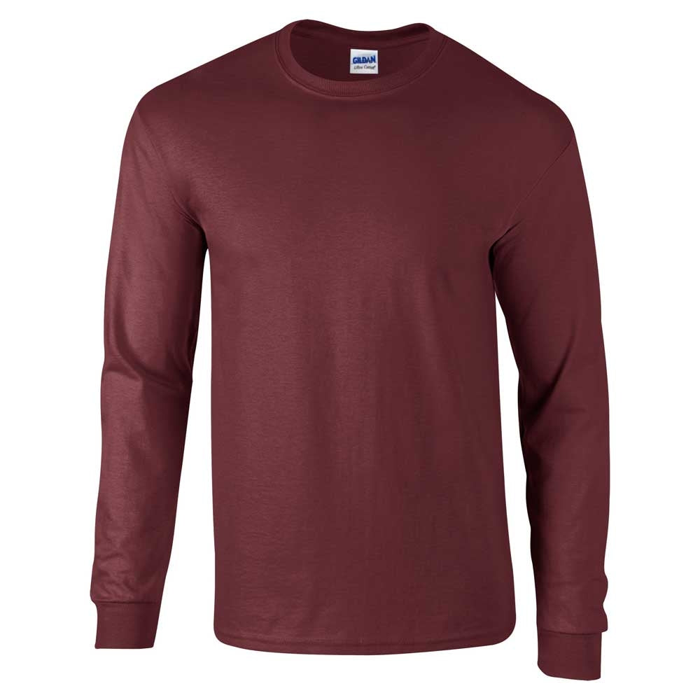 Gildan Mens Long Sleeve Ultra Soft Style Cotton T Shirt