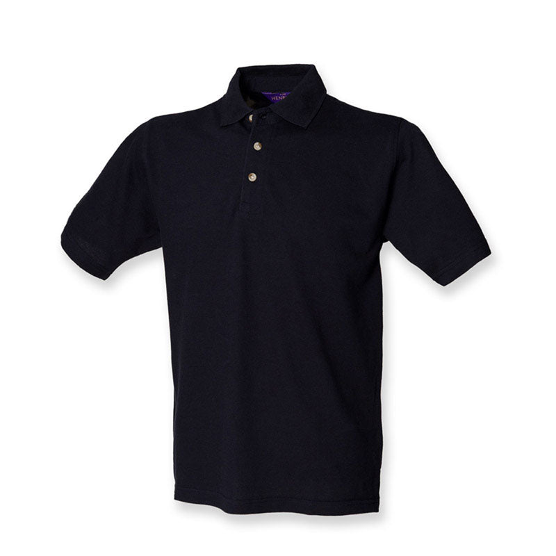 Henbury Classic Polo With Stand Up Collar