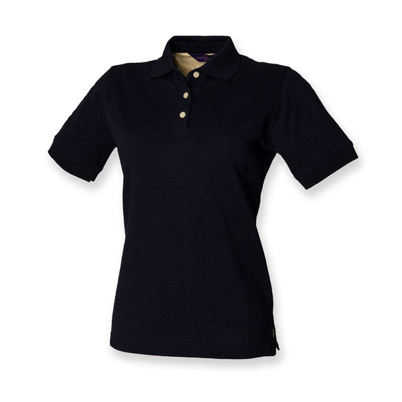 Henbury Womens Classic Polo