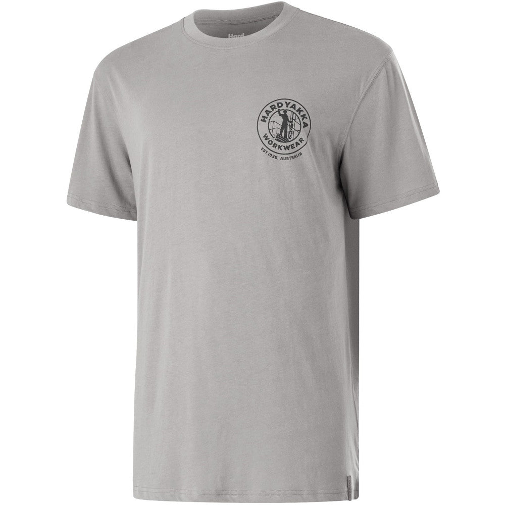 Hard Yakka Mens Heritage Icon Short Sleeve T Shirt