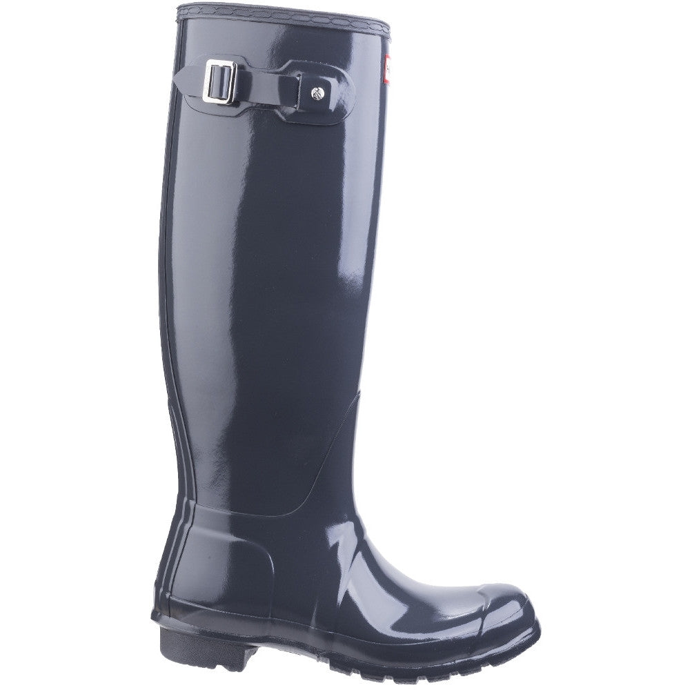 Hunter Womens Original Tall Gloss Durable Wellington Boots