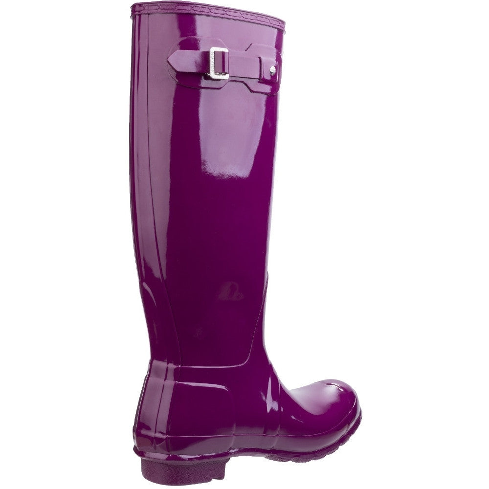 Hunter Womens Original Tall Gloss Durable Wellington Boots