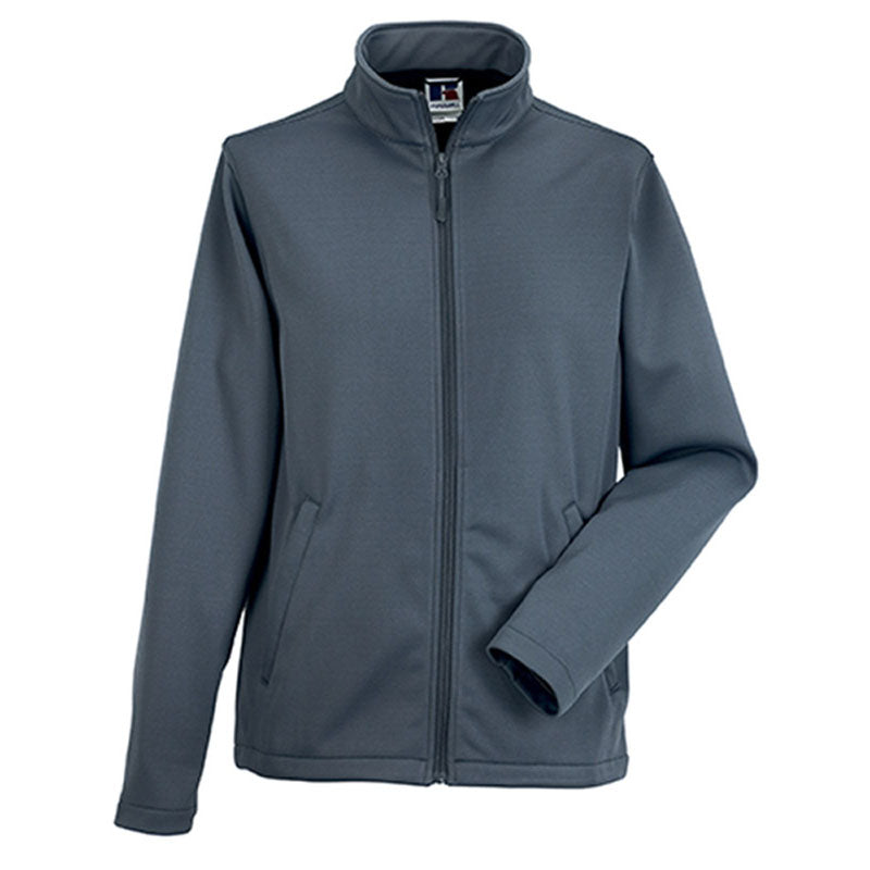 Russell Collection Mens Smart Weather Resistant Full Zip Softshell Jacket #N/A