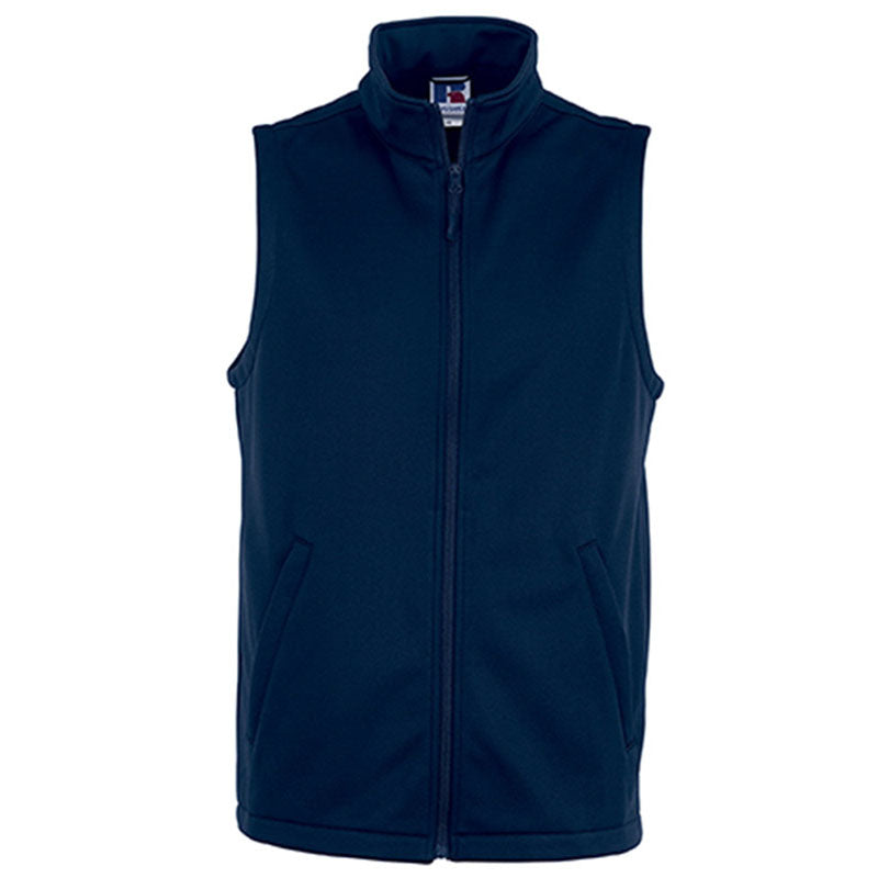 Russell Collection Mens Smart Breathable Softshell Gilet Bodywarmer Jacket #N/A