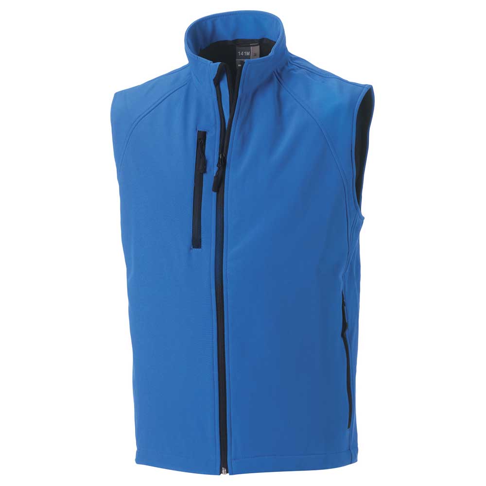 Russell Collection Mens Breathable Softshell Gilet Bodywarmer Jacket