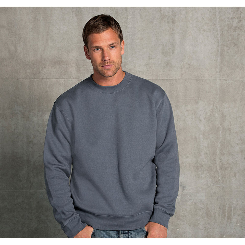 Russell Collection Mens Classic Set In Sleeve Sleeve Pullover Sweatshirt Jumper #N/A
