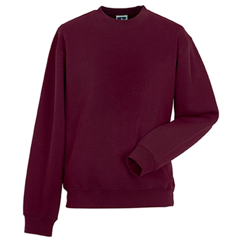 Russell Collection Mens Classic Set In Sleeve Sleeve Pullover Sweatshirt Jumper #N/A
