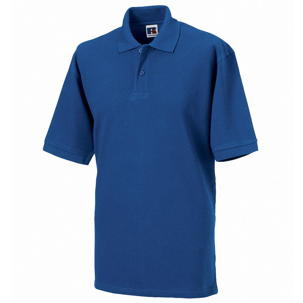 Russell Collection 100% Cotton Mens Colours Short Sleeve Ultimate Polo Shirt #N/A