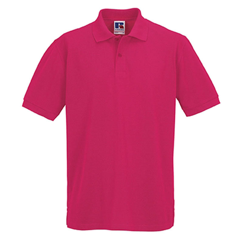 Russell Collection 100% Cotton Mens Colours Short Sleeve Ultimate Polo Shirt #N/A