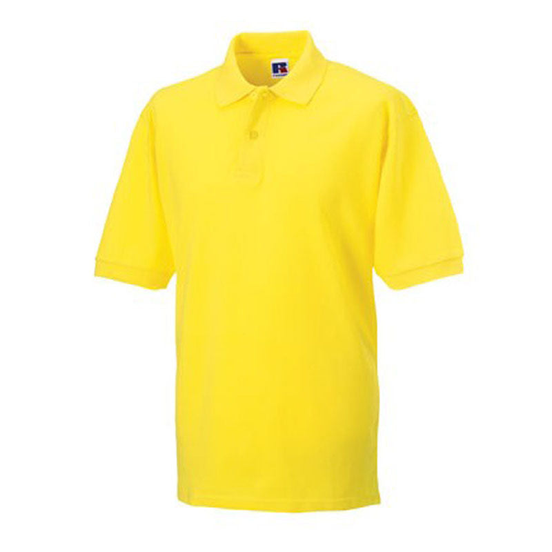 Russell Collection 100% Cotton Mens Colours Short Sleeve Ultimate Polo Shirt #N/A