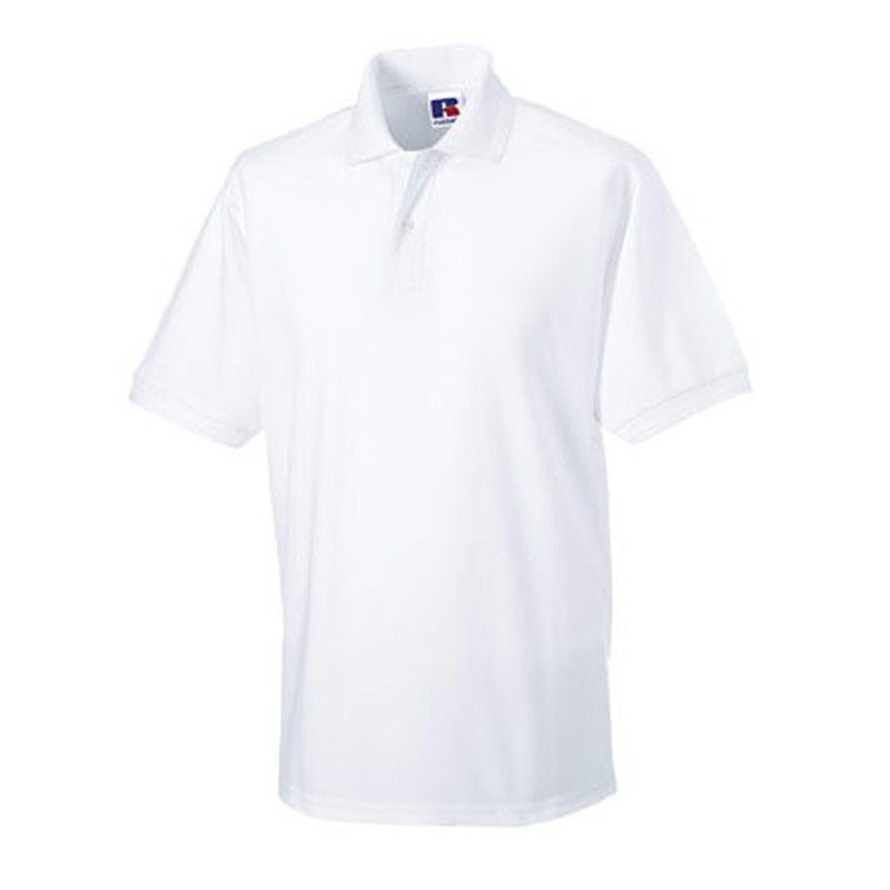 Russell Collection Hard Wearing Polycotton Mens Short Sleeve Polo Shirt #N/A